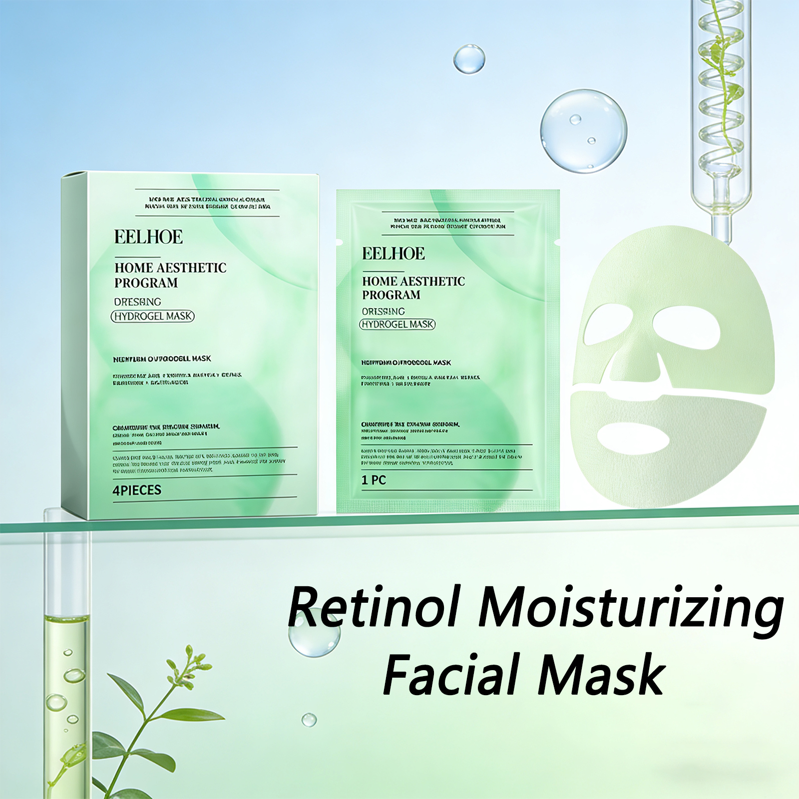 Milk Thistle Silymarin - Tightening Hydrogel Mask Effectively Nourishing Enhancing