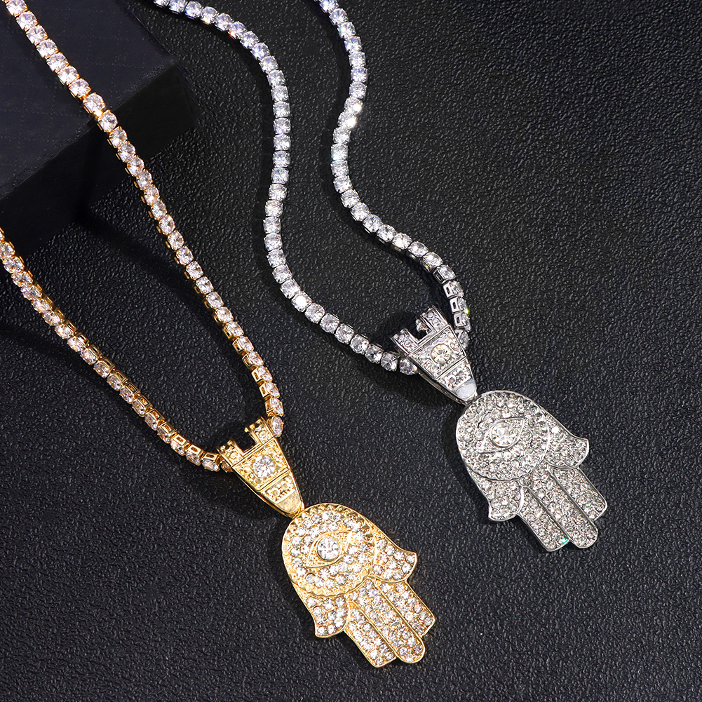 Bling Crystal Hamsa Hand Evil  – Tulsi Holy Basil recenzja i cena