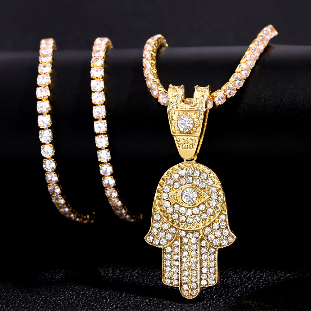 Bling Crystal Hamsa Hand Evil  – Tulsi Holy Basil recenzja i cena