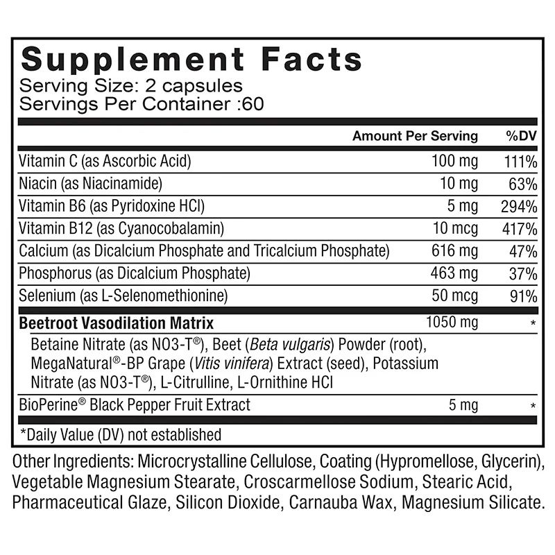 Beet Root Capsules - Blood Pre – Valerian Root Capsule recenzja i cena