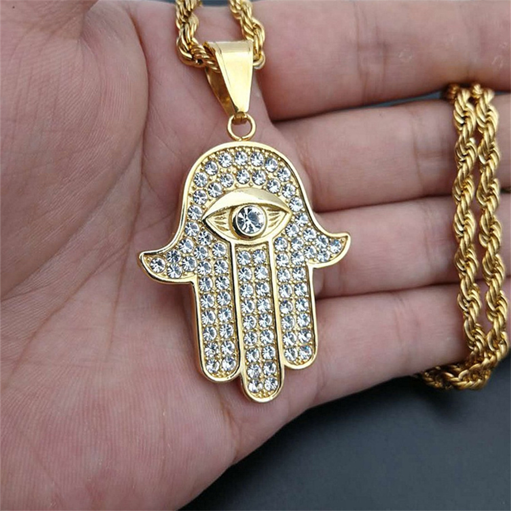 Turkish Eye Hamsa Hand of Fati – Tulsi Holy Basil recenzja i cena
