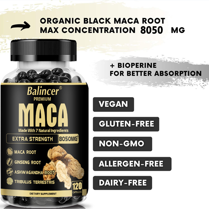 7in1 Premium Maca Root Capsule – Valerian Root Capsule recenzja i cena