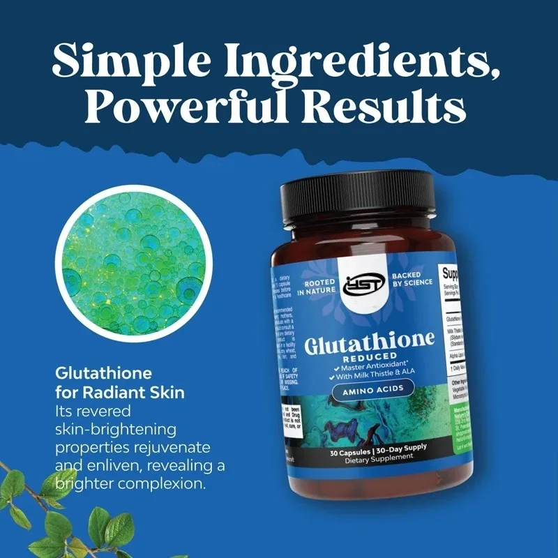 Reduced Glutathione Supplement – Milk Thistle Silymarin recenzja i cena
