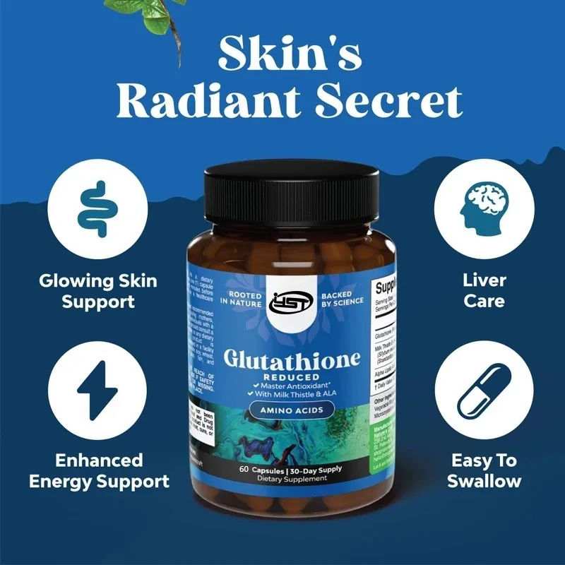 Reduced Glutathione Supplement – Milk Thistle Silymarin recenzja i cena