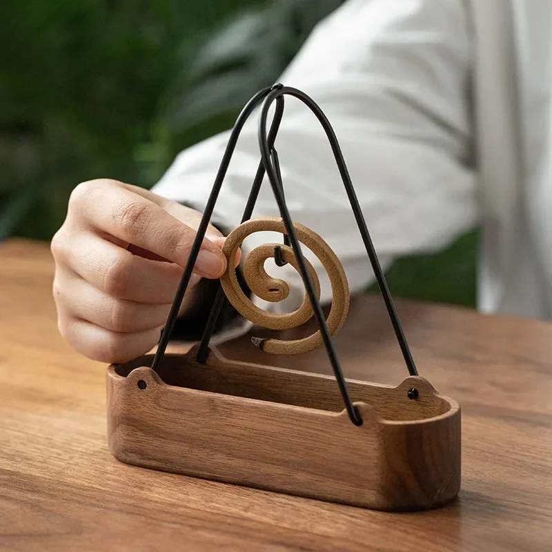 Wooden Mosquito Coil Holder fo – Tulsi Holy Basil recenzja i cena