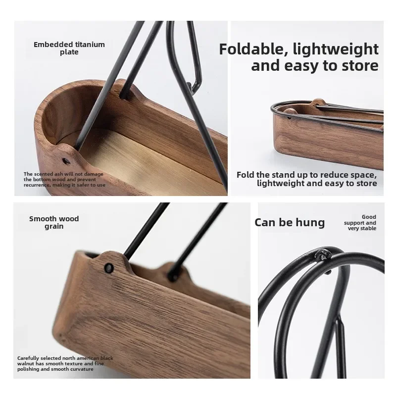 Wooden Mosquito Coil Holder fo – Tulsi Holy Basil recenzja i cena
