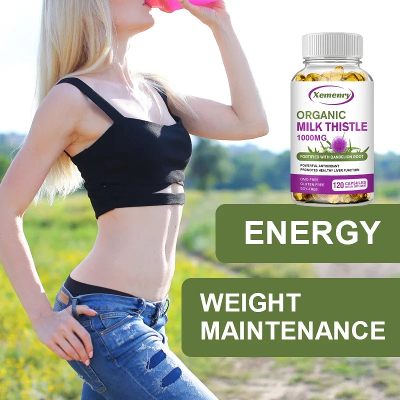 Milk Thistle Capsules 1000 Mg  – Milk Thistle Silymarin recenzja i cena