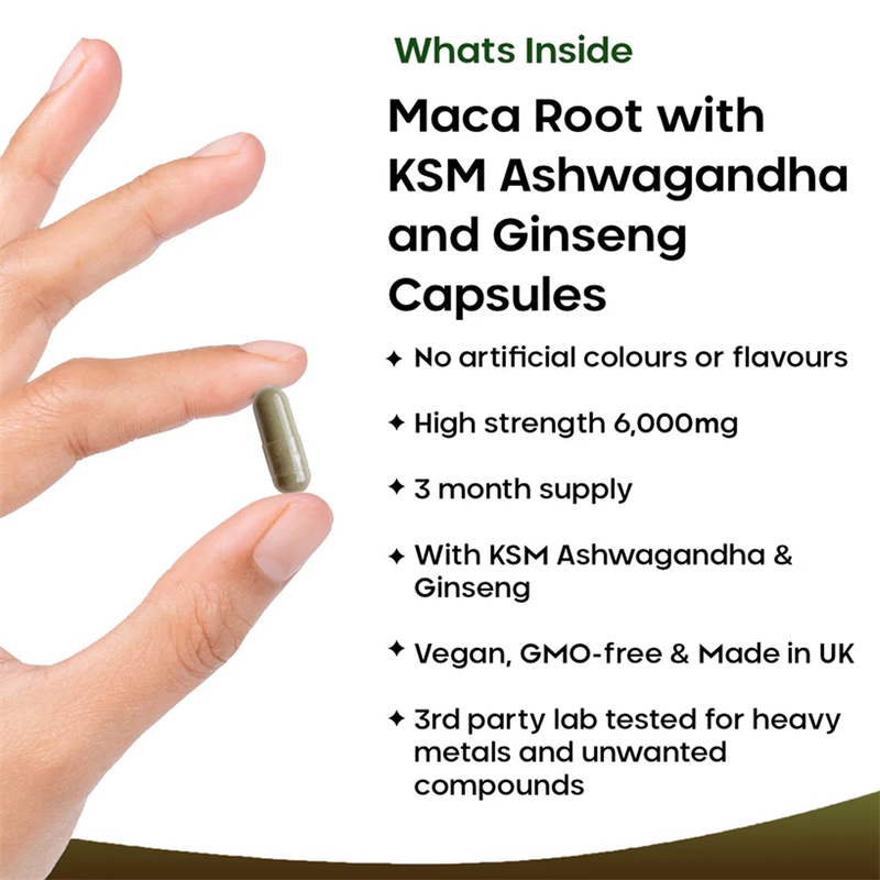 Maca Root Supplement - Improve – Valerian Root Capsule recenzja i cena