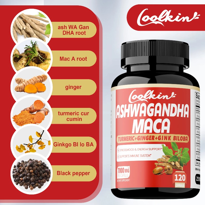 Ashwagandha and Maca Supplemen – Valerian Root Capsule recenzja i cena