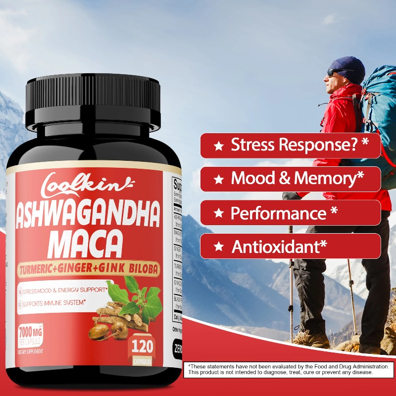 Ashwagandha and Maca Supplemen – Valerian Root Capsule recenzja i cena