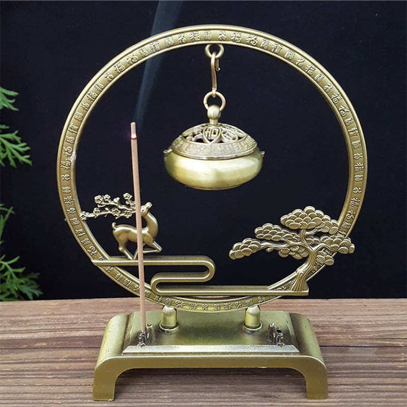 Fu Lu Shou Hanging Incense Bur – Tulsi Holy Basil recenzja i cena