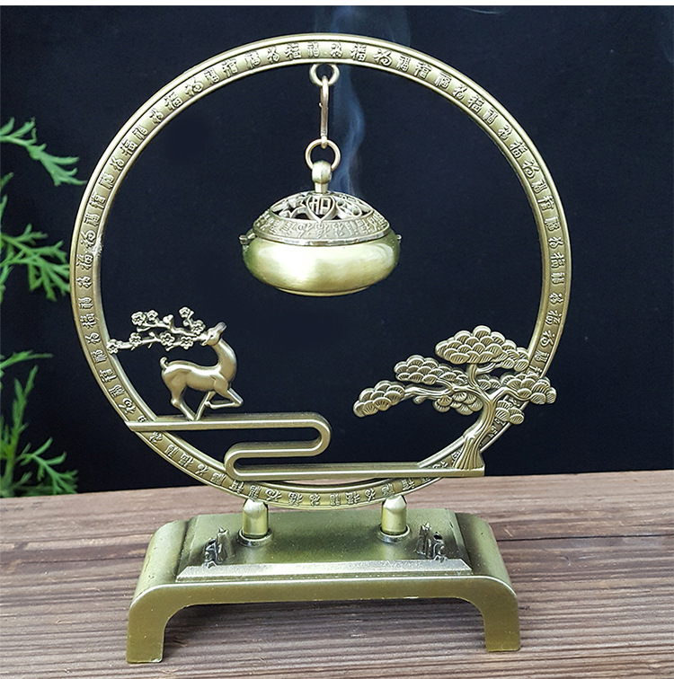 Fu Lu Shou Hanging Incense Bur – Tulsi Holy Basil recenzja i cena