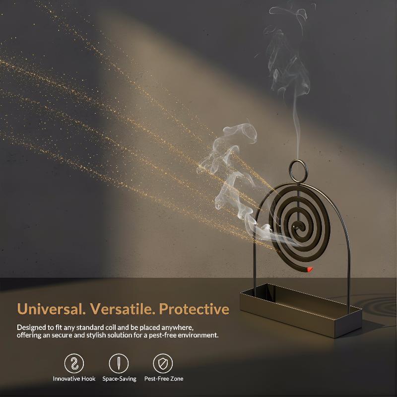 Metal Mosquito Coil Holder wit – Tulsi Holy Basil recenzja i cena