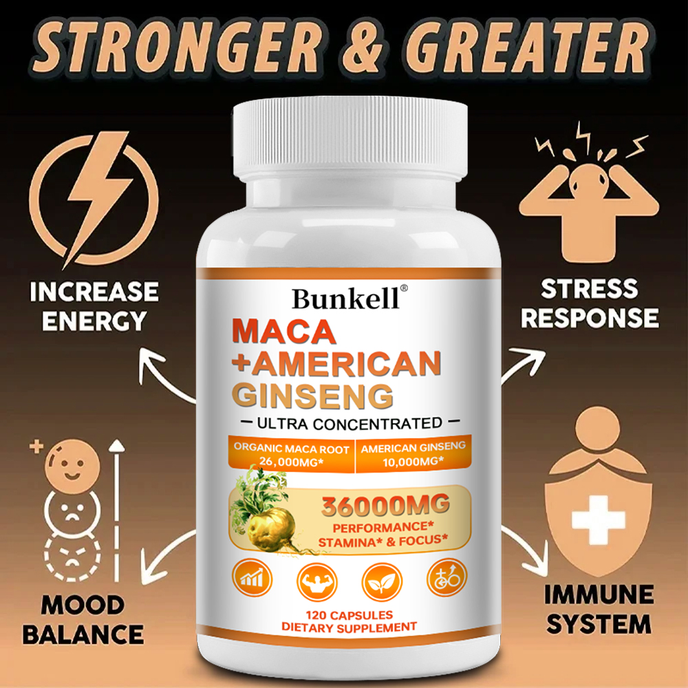 Triple Maca Root & American Gi – Valerian Root Capsule recenzja i cena