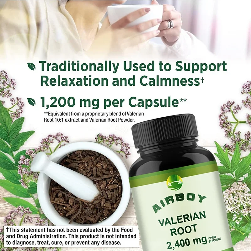 Valerian Root - Provides Sleep – Valerian Root Capsule recenzja i cena