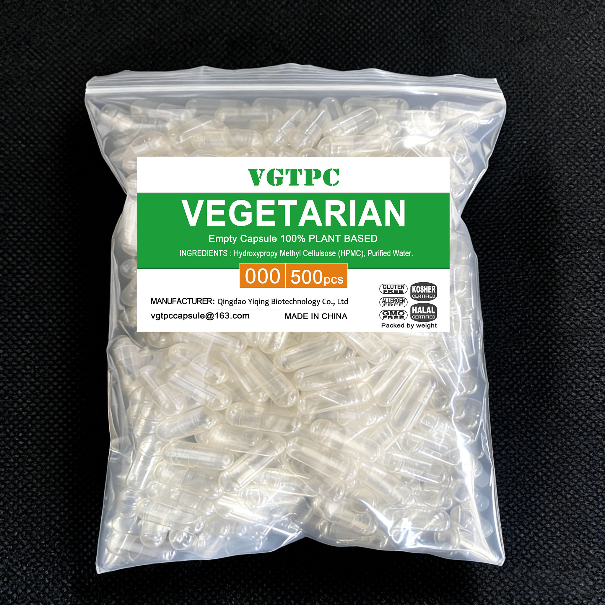 500PCS Vegetarian Empty Pill C – Valerian Root Capsule recenzja i cena