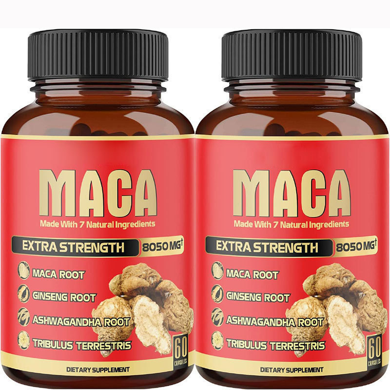 2 Pcs 8050mg Organic Black Mac – Valerian Root Capsule recenzja i cena