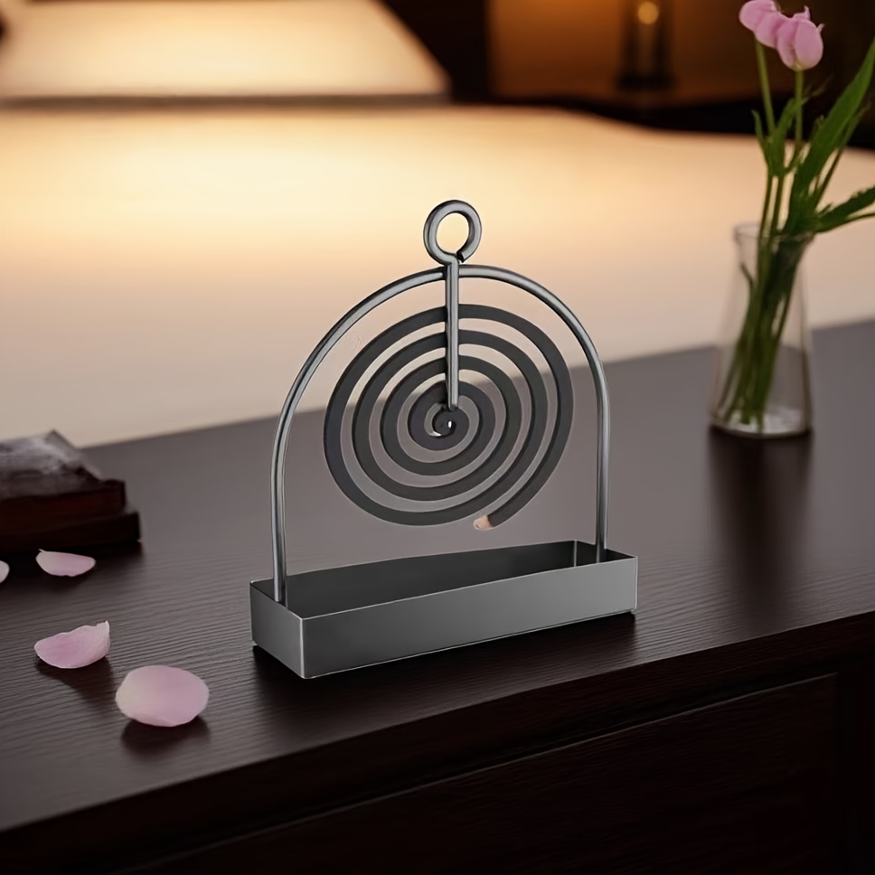 1pc Mosquito Coil Stand, Metal – Tulsi Holy Basil recenzja i cena