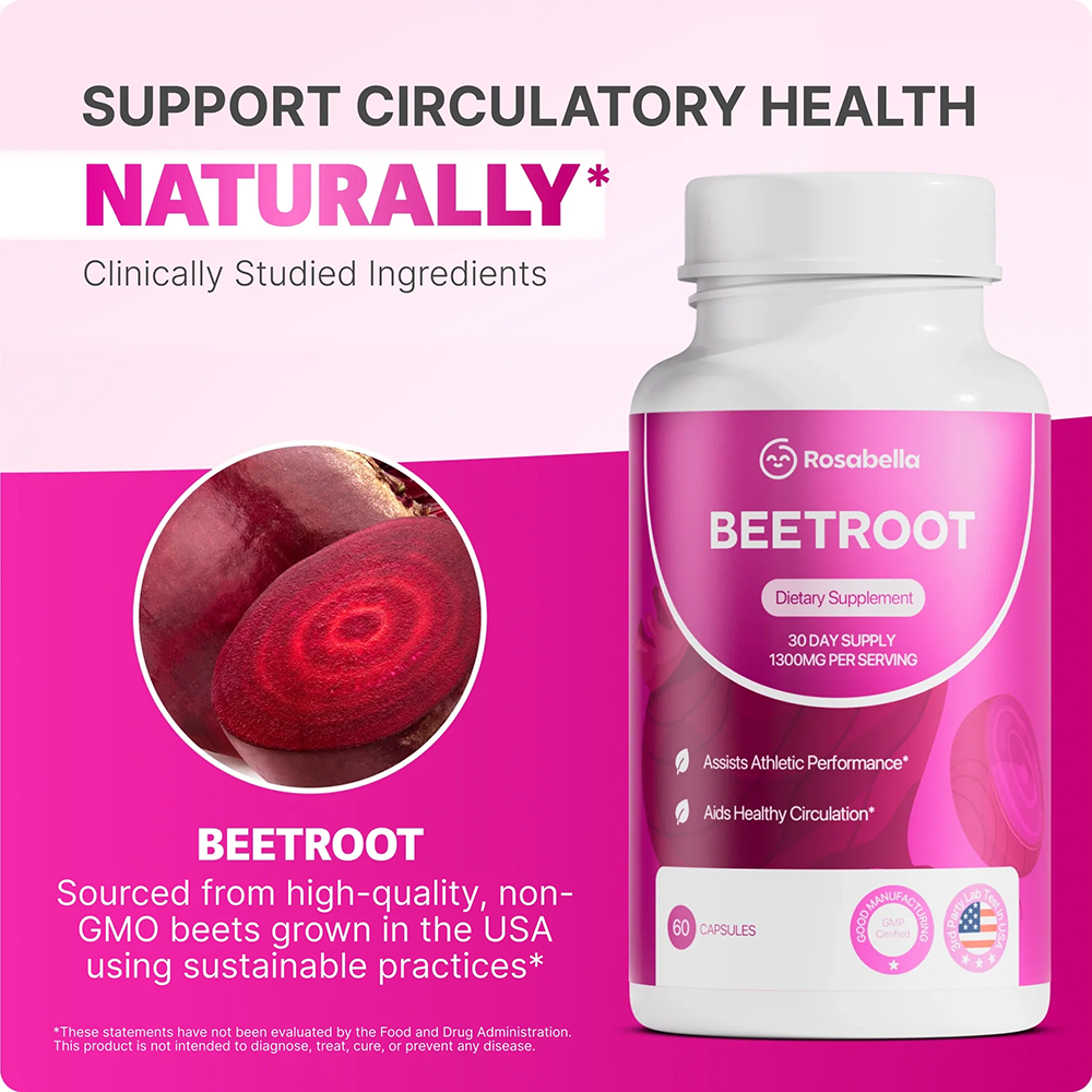 Organic Beet Root Capsules - 1 – Valerian Root Capsule recenzja i cena